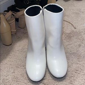 White Bootie